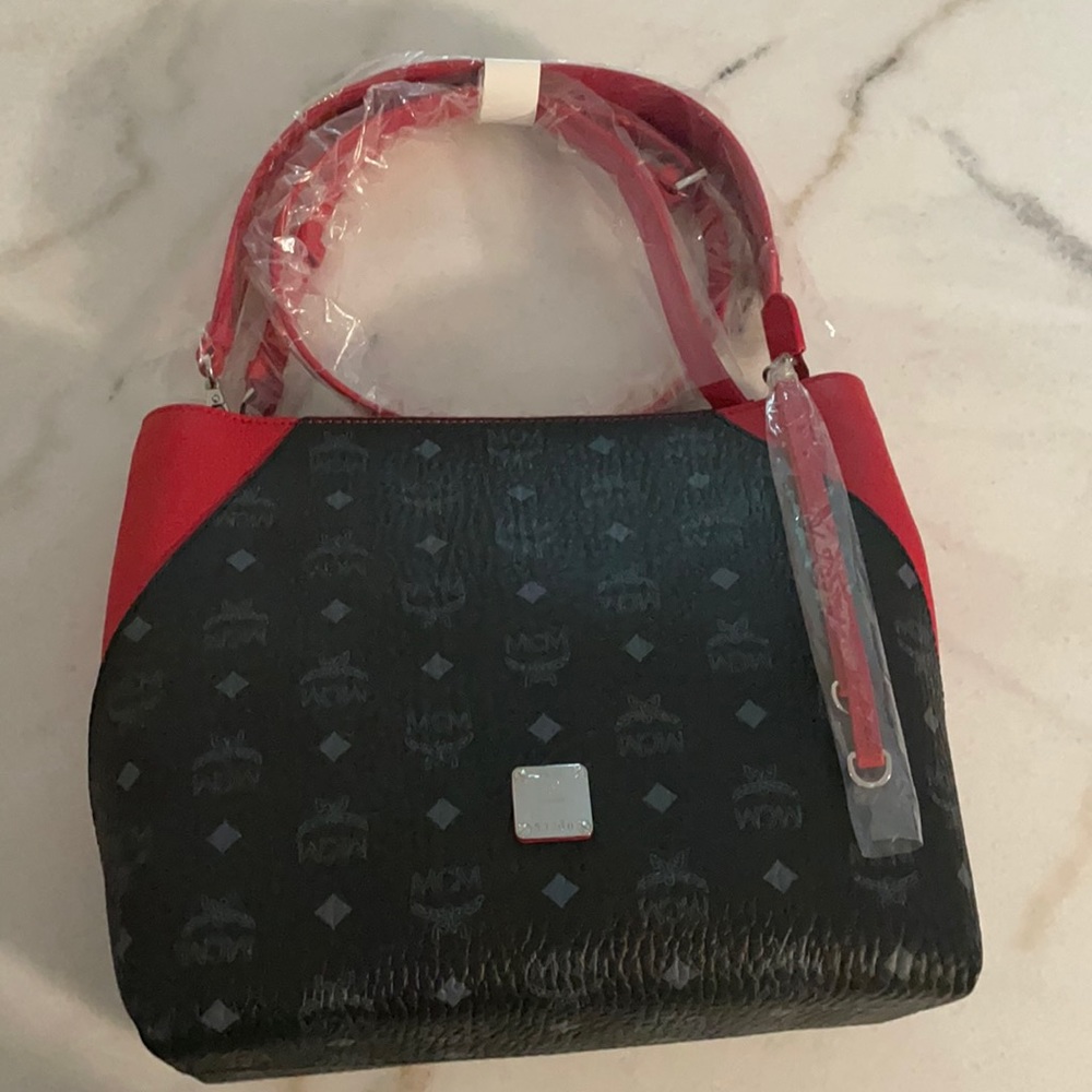 ** McM klara Visetos Hobo Medium Bag **